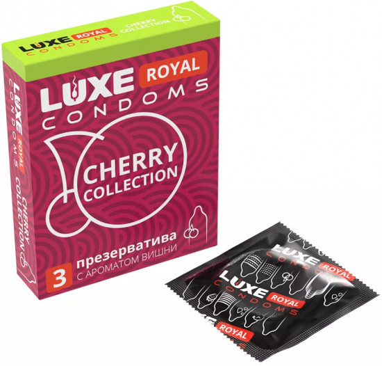 Презервативы с ароматом вишни «Cherry Collection»