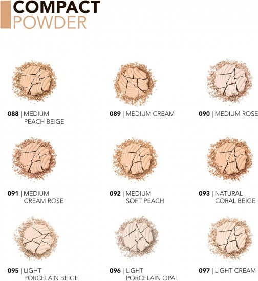 Пудра для лица «Compact Powder», оттенок 92 Medium Soft Peach