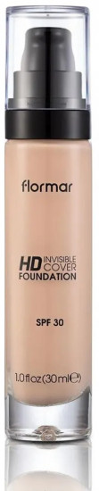 Тональный крем «Invisible Cover HD Foundation» SPF30, оттенок 020 Porcelain