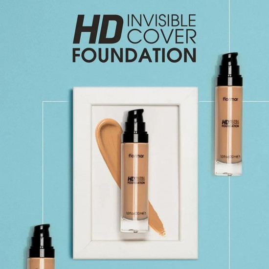 Тональный крем «Invisible Cover HD Foundation» SPF30, оттенок 040 Light Ivory