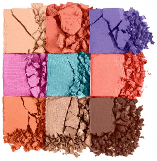 Палетка теней для век «Eye Shadow Palette», оттенок 008 Rainbow