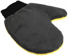 Варежка для мытья автомобиля двухсторонняя - Фото 1