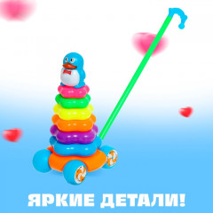 Каталка-пирамидка «Пингвин» - Фото 4