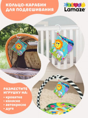 Игрушка развивающая для малышей «Мягкая книжка первых открытий» - Фото 3