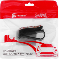 Держатель для очков автомобильный со стразами - Фото 2