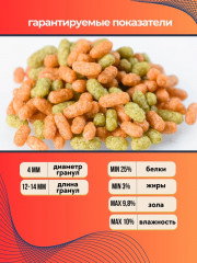 Гранулы плавающие для кои-карпов «Гран-Кои» - Фото 2