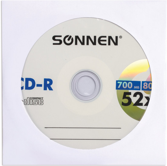 Набор конвертов для CD/DVD