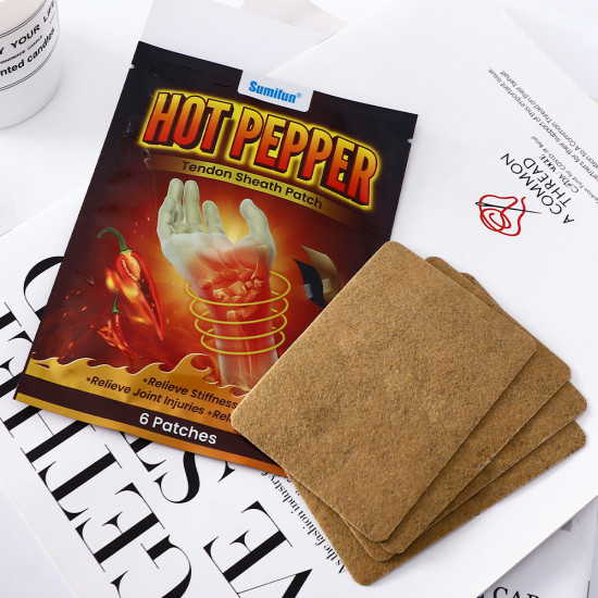 Противовоспалительные обезболивающие разогревающие пластыри «Hot Pepper»