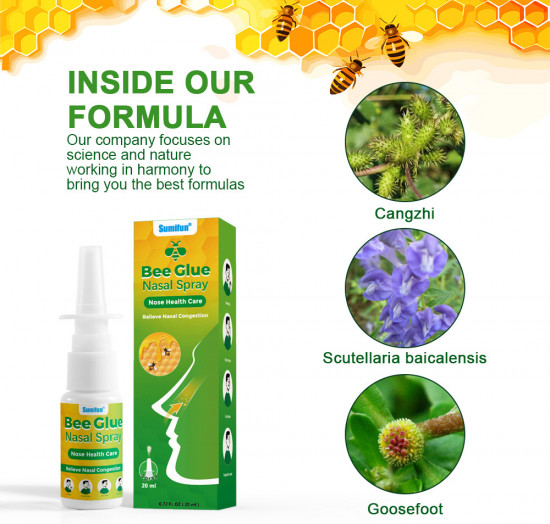 Спрей для носа с прополисом «Bee Glue»