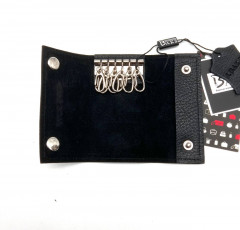 Подарочный набор: портмоне и ключница из натуральной кожи - Фото 9