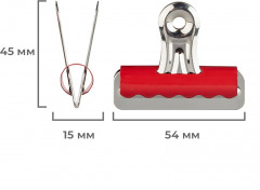 Набор зажимов для бумаг - Фото 6