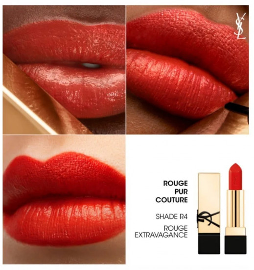 Помада для губ «Rouge Pur Couture Lipstick», оттенок R4 Rouge Extravagance