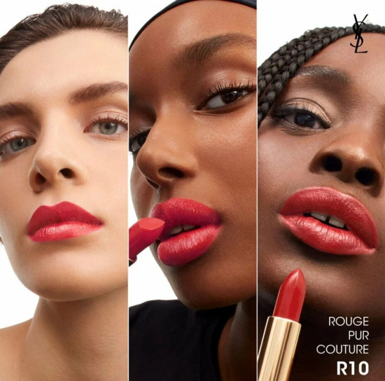 Помада для губ «Rouge Pur Couture Lipstick», оттенок R10 Effortless Vermillion