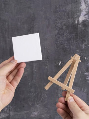 Мини-мольберт с холстом «Лира» - Фото 9