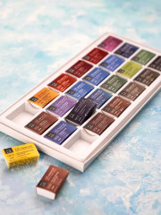 Набор акварели в кюветах - Фото 13