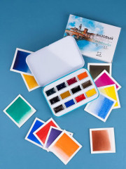 Набор акварели в кюветах «Базовый» - Фото 2