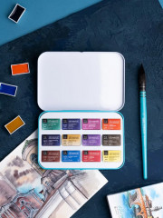 Набор акварели в кюветах «Базовый» - Фото 13