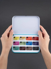 Набор акварели в кюветах «Городской скетч» - Фото 8