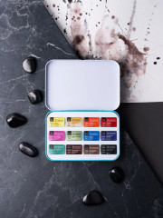 Набор акварели в кюветах «Городской скетч» - Фото 12