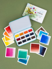 Набор акварели в кюветах «Пленэр» - Фото 4