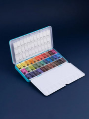 Набор акварели в кюветах - Фото 7