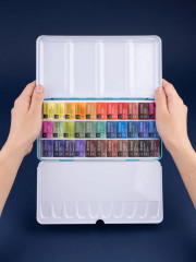 Набор акварели в кюветах - Фото 9