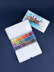 Набор акварели в кюветах - Фото 17