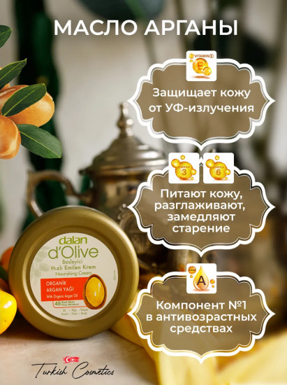 Крем крем для рук и тела «Argan Oil»