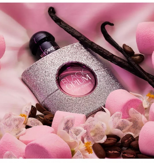 Парфюмерная вода женская «Black Opium Glitter»