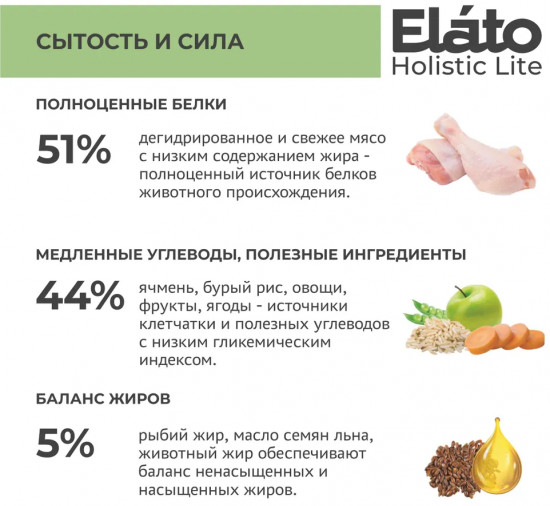 Корм сухой для кошек с курицей и индейкой для красивой и здоровой шерсти