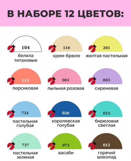 Набор акриловых красок