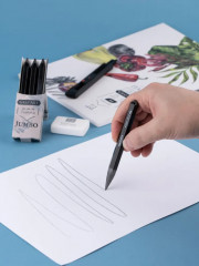 Набор карандашей монолитных чернографитных - Фото 10