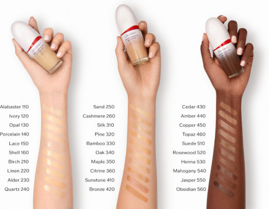 Тональный крем для лица «Revitalessence Skin Glow Foundation SPF30», оттенок 260 Cashmere