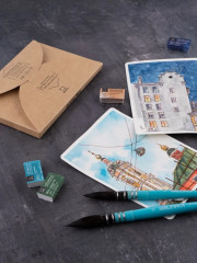 Набор бумаги для рисования открыток - Фото 6