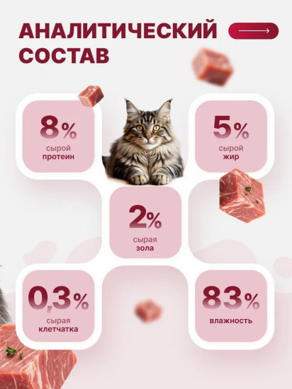 Корм влажный для кошек