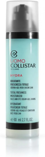 Крем-гель мужской для лица и кожи вокруг глаз «Total Freshness Moisturizer Face And Eye»