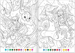 Раскраска по номерам «Прекрасные феи» - Фото 2