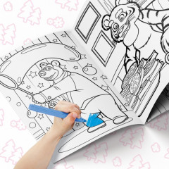 Раскраска «Маша и Медведь» - Фото 3