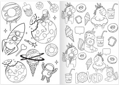 Раскраска «Планета сладостей» - Фото 2
