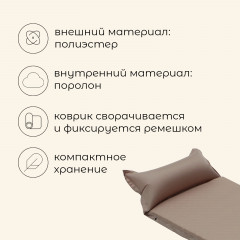 Матрас туристический самонадувной - Фото 1