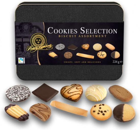 Печенье в подарочной банке «Cookies Selection»