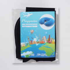 Подушка дорожная надувная для шеи - Фото 6