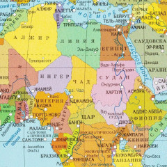 Коврик на стол с картой мира - Фото 5