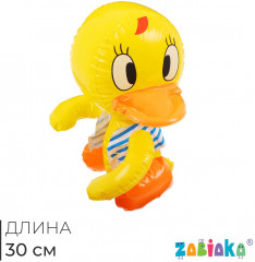 Игрушка надувная со звуком «Утёнок» - Фото 1
