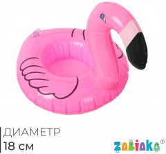Игрушка надувная-подставка «Фламинго» - Фото 1