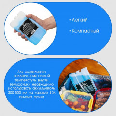Набор аккумуляторов холода для термосумки - Фото 1