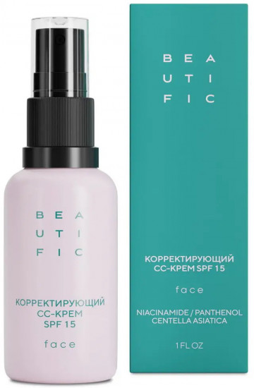 Корректирующий СС-крем SPF 15 «Aсne Away»