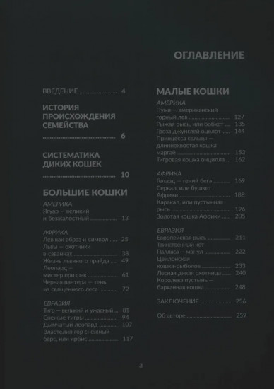 Дикие кошки мира
