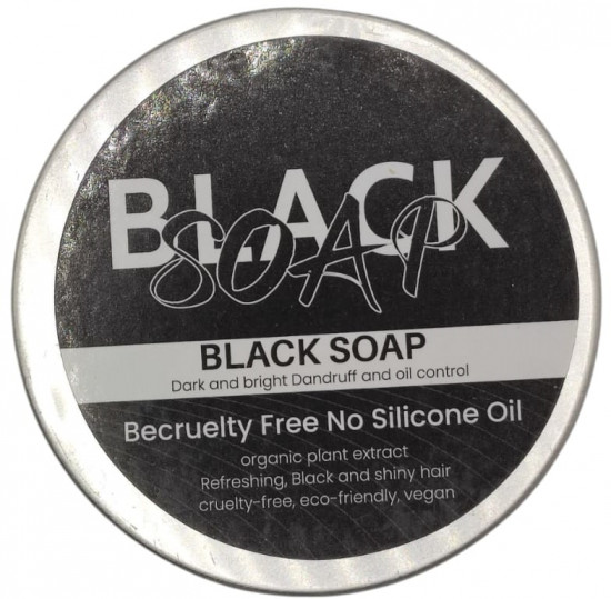 Мыло-шампунь «Black soap»