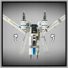 Конструктор Star Wars 75399 Звездный истребитель. Rebel U-Wing Starfighter - Фото 10